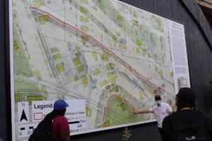 Mapping the Pathway to Hope, Public Art Installation May 2021